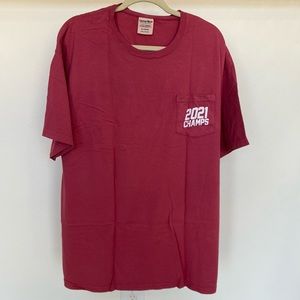 ComfortWash T-shirt 100% Ring Spun Cotton 2021 Champs Medium